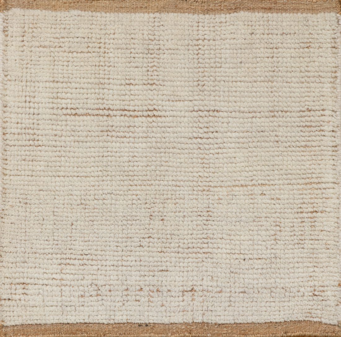 contemporary straw, wool, jute, rug