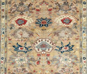 Kurdish blossom transitional rug