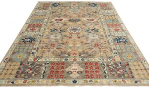 Kurdish blossom transitional rug