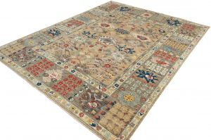 Kurdish blossom transitional rug