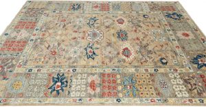 Kurdish blossom transitional rug