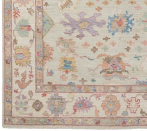 oushak transitional rug