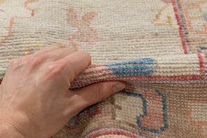 oushak transitional rug
