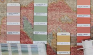 oushak transitional rug