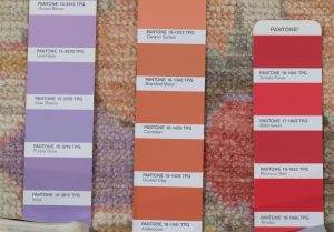 oushak transitional rug