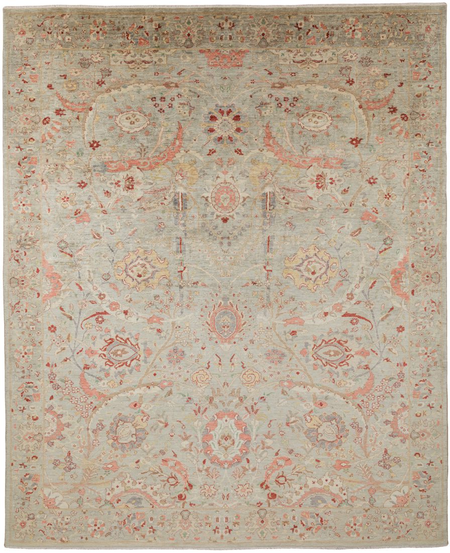 shah abbas transitional rug