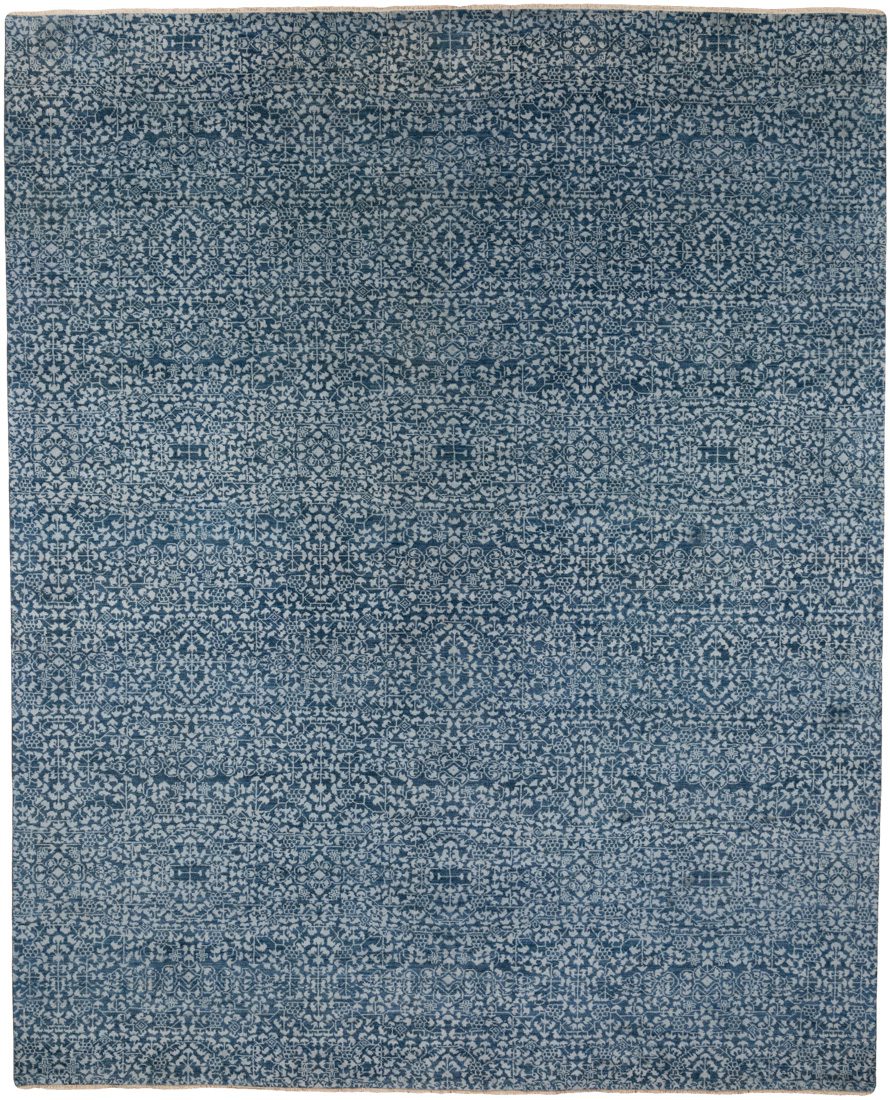 mamluk wool and silk rug