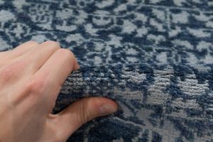 mamluk wool and silk rug