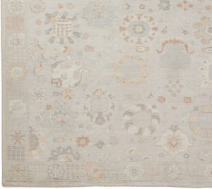 vase transitional rug