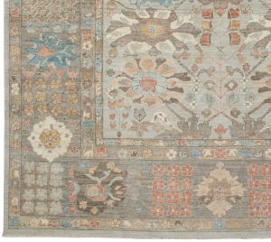 kurdish blossom wool rug