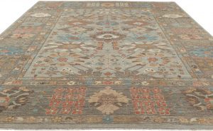 kurdish blossom wool rug