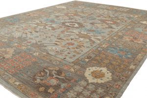 kurdish blossom wool rug