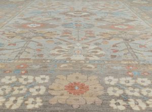 kurdish blossom wool rug