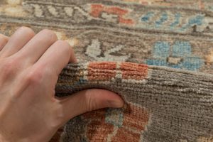 kurdish blossom wool rug