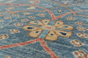 gherous transitional wool rug