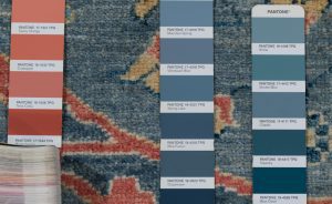 gherous transitional wool rug
