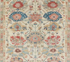kurdish blossom wool rug
