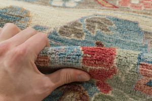 kurdish blossom wool rug