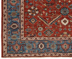 heriz all over wool rug