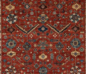 heriz all over wool rug
