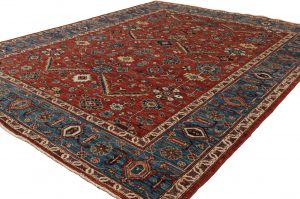 heriz all over wool rug