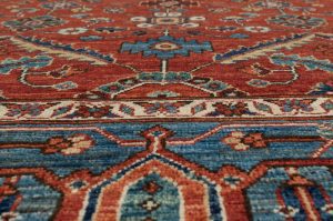 heriz all over wool rug