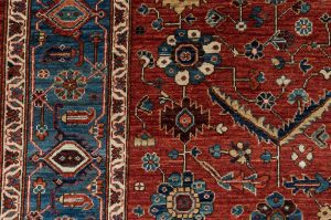 heriz all over wool rug
