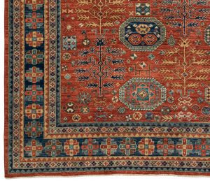 kazak wool rug
