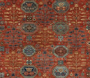 kazak wool rug