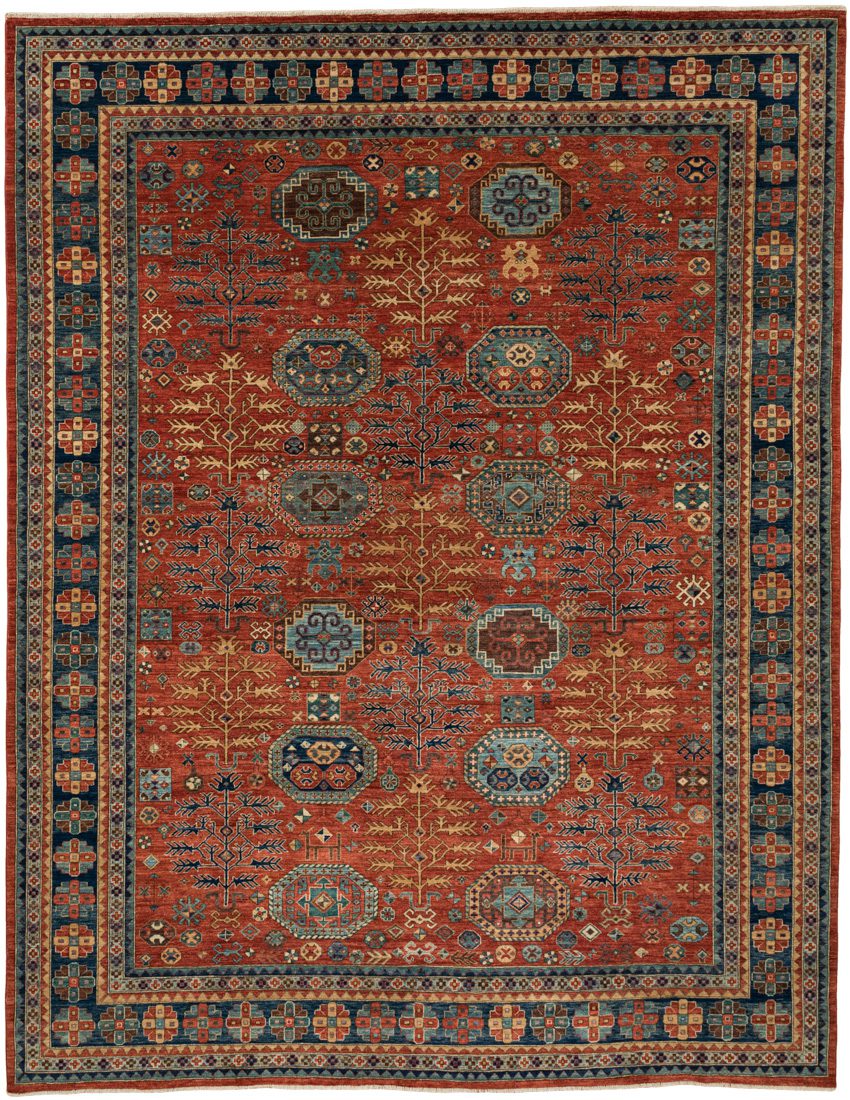 kazak wool rug