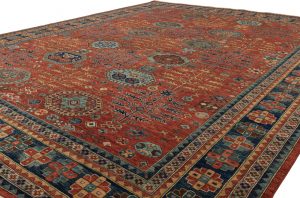 kazak wool rug