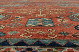 kazak wool rug