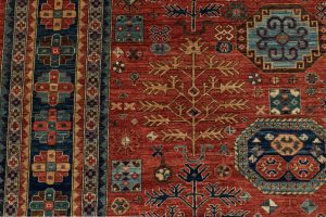 kazak wool rug