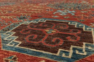 kazak wool rug