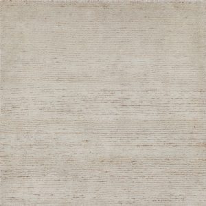 modern silk and nettle rug