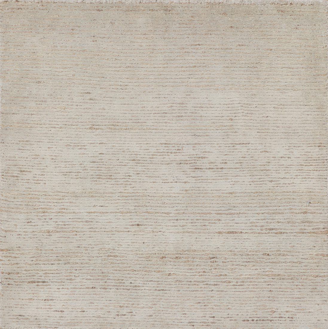 modern silk and nettle rug