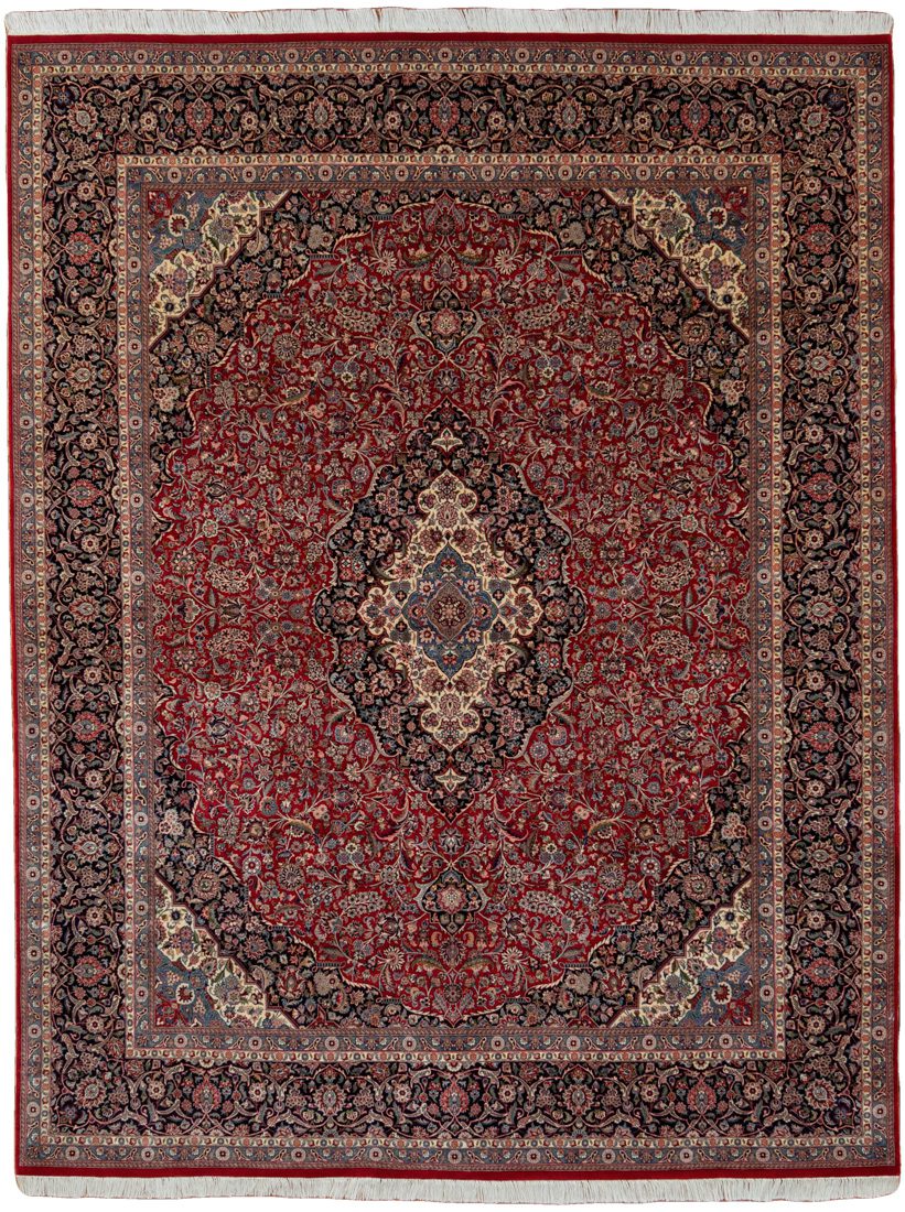 very fine kashan rug
