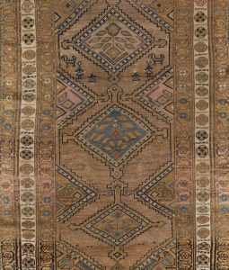 antique persian kurd runner rug