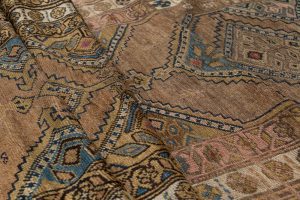antique persian kurd runner rug
