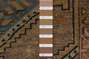 antique persian kurd runner rug