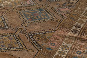 antique persian kurd runner rug