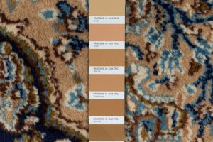 persian kerman semi antique rug