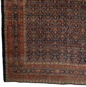 antique persian bidjar rug