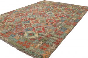 afghan kilim wool rug
