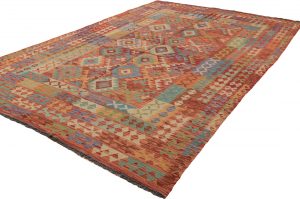 afghan kilim wool rug