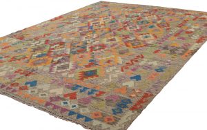 afghan kilim wool rug