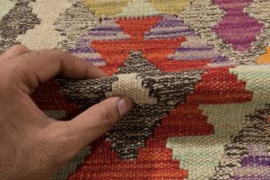 afghan kilim wool rug