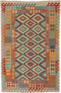 afghan kilim wool rug