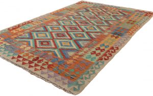 afghan kilim wool rug