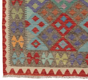 afghan kilim wool rug